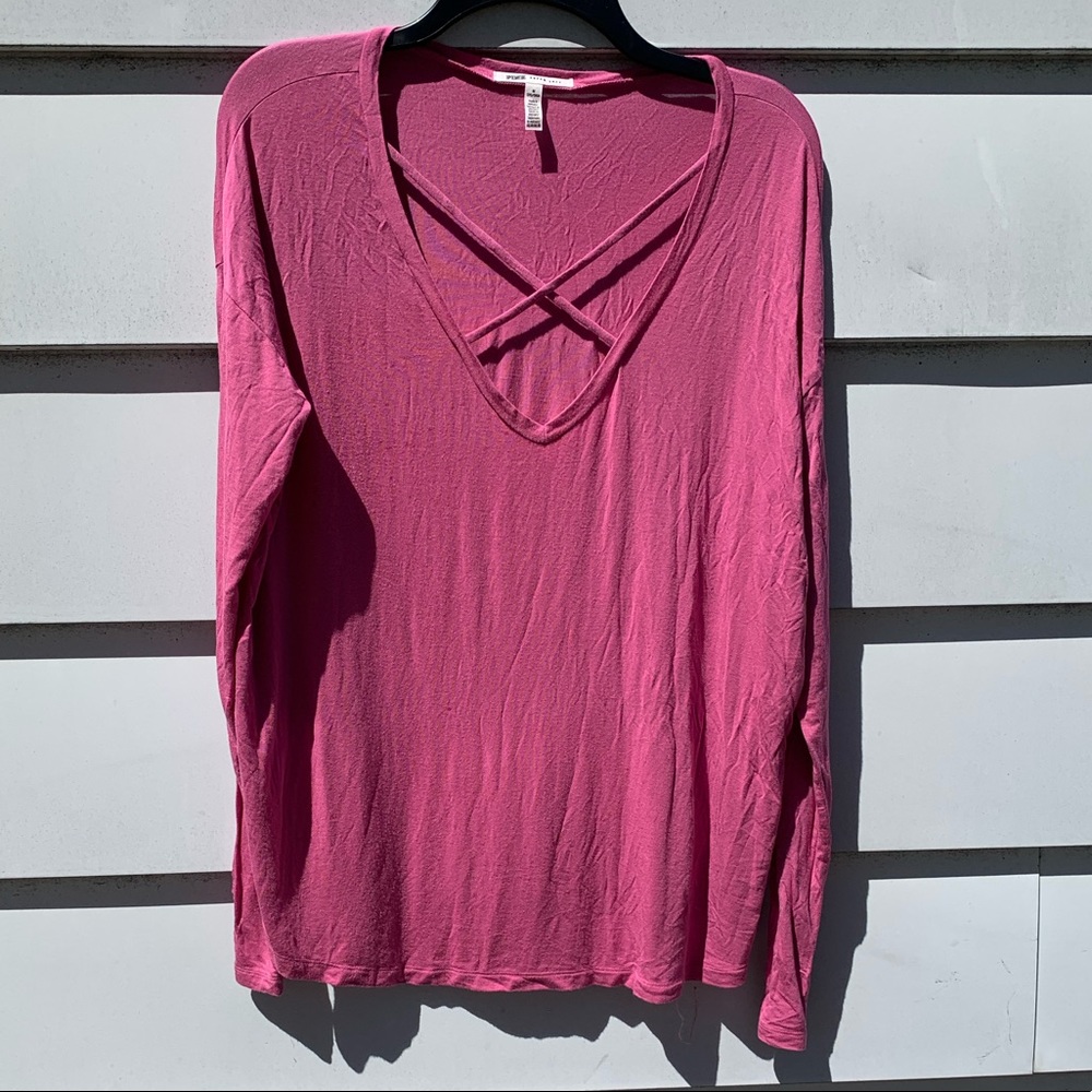Pink Long Sleeve Shirt